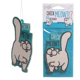 Deodorante per Auto - Simon's Cat - Check Meowt - Vaniglia Deodorante per Auto - Simon's Cat - Check Meowt - Vaniglia