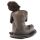 Buddha Thailandese Effetto Legno, Testa sulle Ginocchia