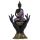 Buddha Thailandese su due Mani - Oro e Viola