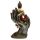 Buddha Thailandese Seduto su Mano - Oro e Rosso