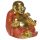Mini Buddha Portafortuna Brillantinati - 6cm