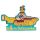Orologio da Muro Sagomato - Yellow Submarine - Beatles