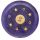 Brucia Incenso Rotondo in Legno Mango - Viola - Yin Yang