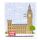 Puzzle a Sorpresa in Cartone Riciclato - 48pz - Icone - Londra