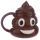Tazza Emotive in Ceramica con Coperchio - Poop