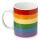 Tazza in Porcellana - Bandiera Arcobaleno