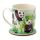 Set Tazza in Porcellana e Sottobicchiere - Panda - Animal Kingdom