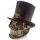 Teschio Decorativo con Cappello Steam Punk