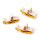 Set di 3 Gomme da Cancellare - The Beatles Yellow Submarine