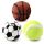 Palline Rimbalzanti in Peluche - Sport
