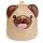 Tazza Sottosopra in Ceramica - Cani - Pug Carlino