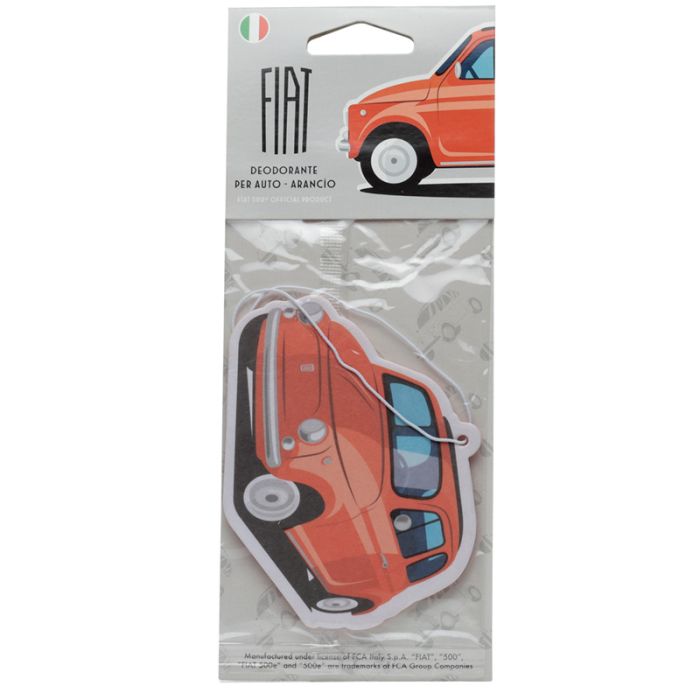 Deodorante per Auto - Fiat 500 - Arancia - Rosso