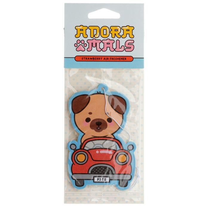 Deodorante per Auto - Gus il Carlino - Animali Dolci - Fragola