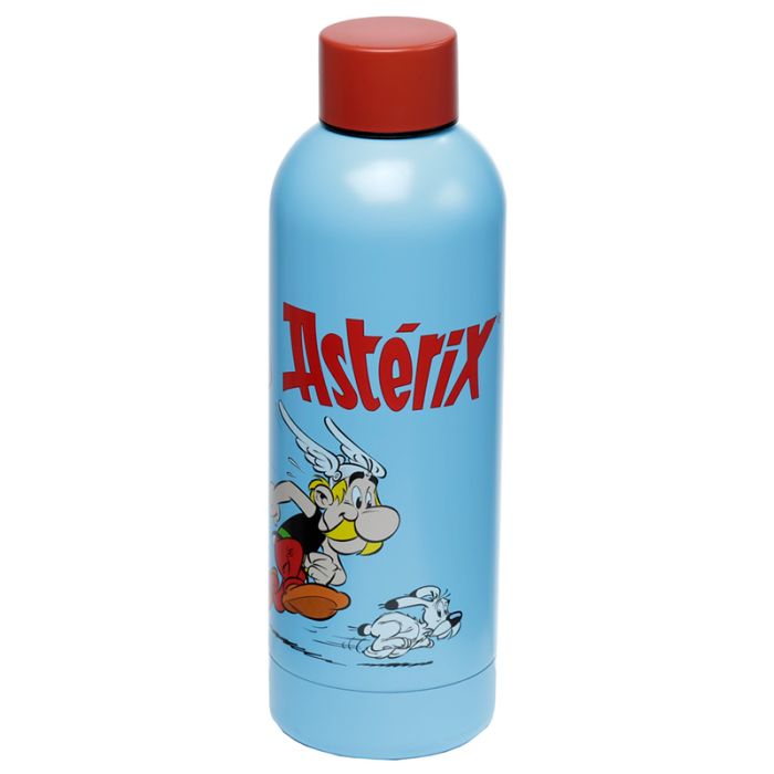 Borraccia Termica in Acciaio 530ml - Asterix e Obelix - Blu
