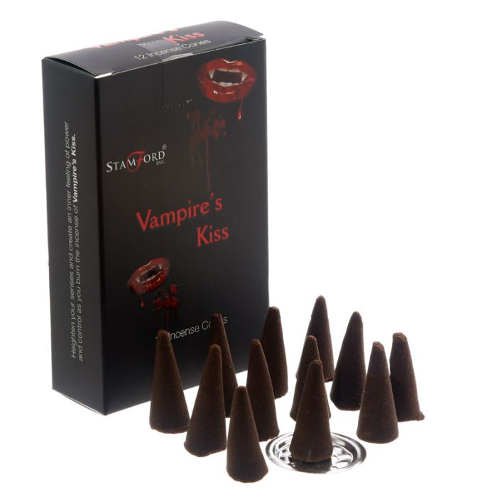 37177 Coni d'Incenso Stamford Black - Bacio di Vampiro