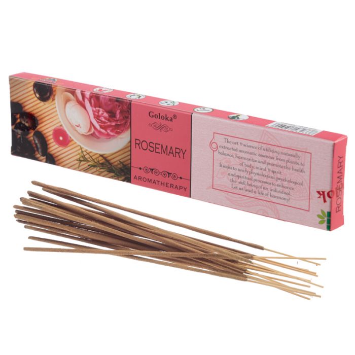 Bastoncini d'Incenso Goloka Aromatherapy - Rosmarino