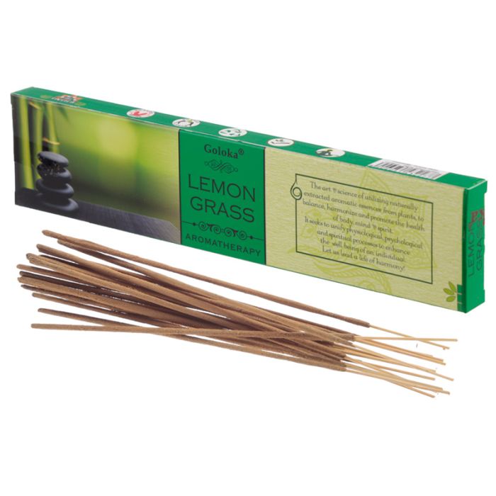 Bastoncini d'Incenso Goloka Aromatherapy - Lemongrass