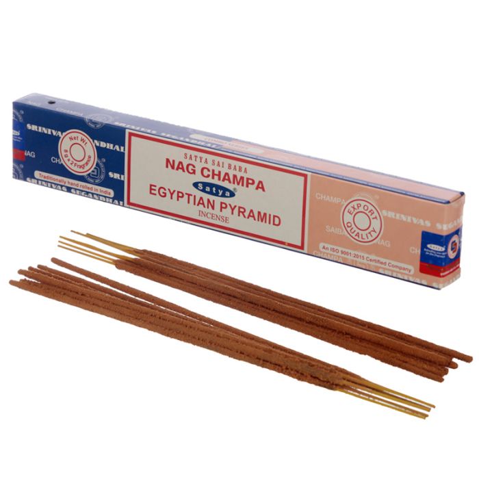 01314 Bastoncini di Incenso - Satya Nag Champa - Piramide Egizia