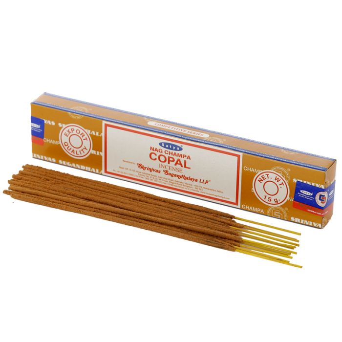 01348 Bastoncini di Incenso Satya Nag Champa - Copale