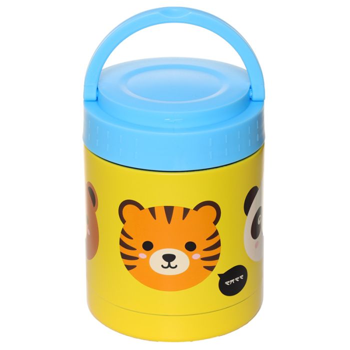 Contenitore per Alimenti Termico in Acciaio 400ml - Panda - Animali Dolci