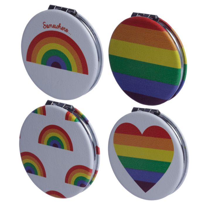 Specchietto da Borsa - Arcobaleno
