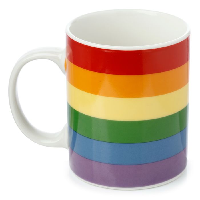 Tazza in Porcellana - Bandiera Arcobaleno