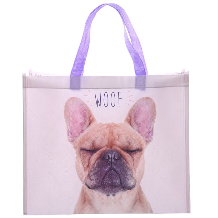 Borsa Shopper - Bulldog Francese WOOF