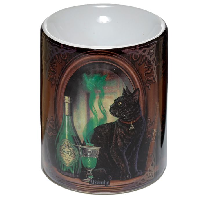 Brucia Essenze in Ceramica - Lisa Parker - Absinthe Cat