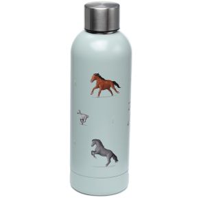 Borraccia Termica in Acciaio 530ml - Cavalli - Willow Farm Borraccia Termica in Acciaio 530ml - Cavalli - Willow Farm