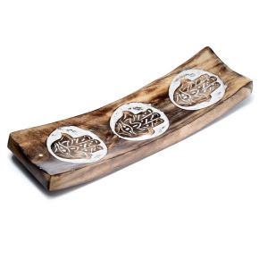 Brucia Incenso in Legno Mango - Mano di Fatima Brucia Incenso in Legno Mango - Mano di Fatima