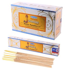 Bastoncini d'Incenso Satya Natural Gelsomino 15gm Bastoncini d'Incenso Satya Natural Gelsomino 15gm