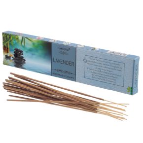 Bastoncini d'Incenso Goloka Aromatherapy - Lavanda Bastoncini d'Incenso Goloka Aromatherapy - Lavanda