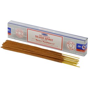 01363 Bastoncini di Incenso Satya Nag Champa - Spirito Argentato 01363 Bastoncini di Incenso Satya Nag Champa - Spirito Argentato