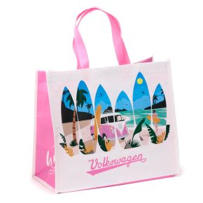 Borsa Shopper in RPET - Volksvagen T1 - Waves Borsa Shopper in RPET - Volksvagen T1 - Waves