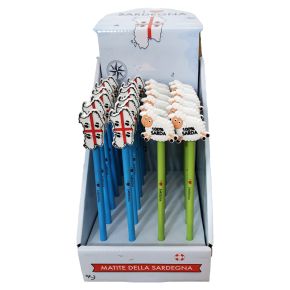 Matita con Coprimatita in PVC - Sardegna
